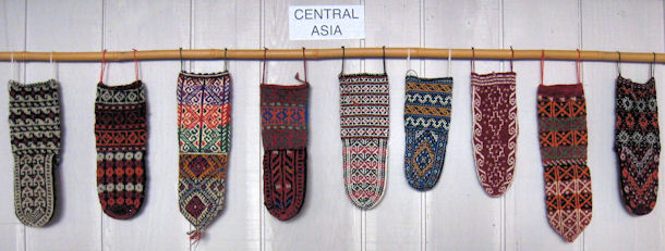 Ethnic Socks from Central Asia